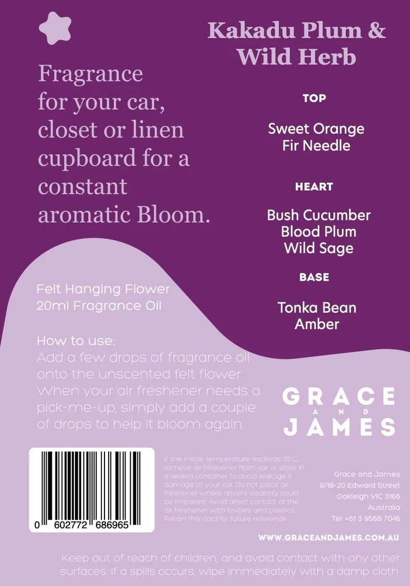 Bloom Kakadu Plum & Wild Herb Air Freshener