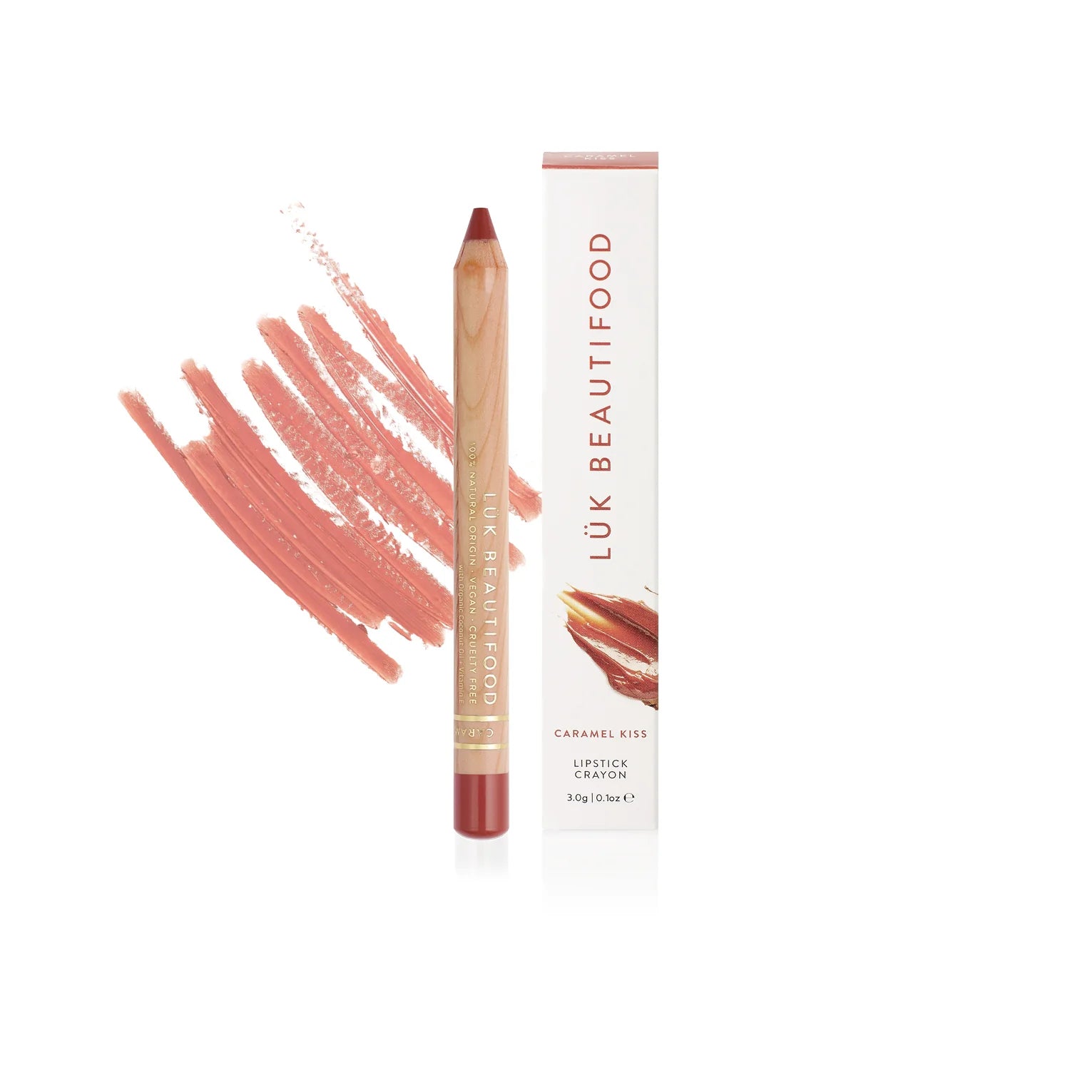 LUK Beautifood Lipstick Crayon Caramel Kiss