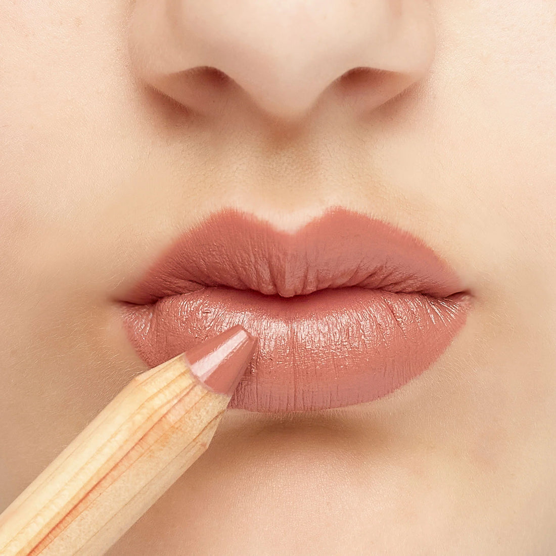 LUK Beautifood Lipstick Crayon Honey Peach