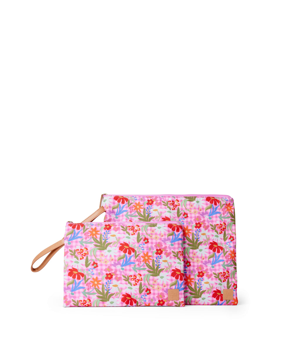 The Somewhere Co Flowerburst Large Wet Bag