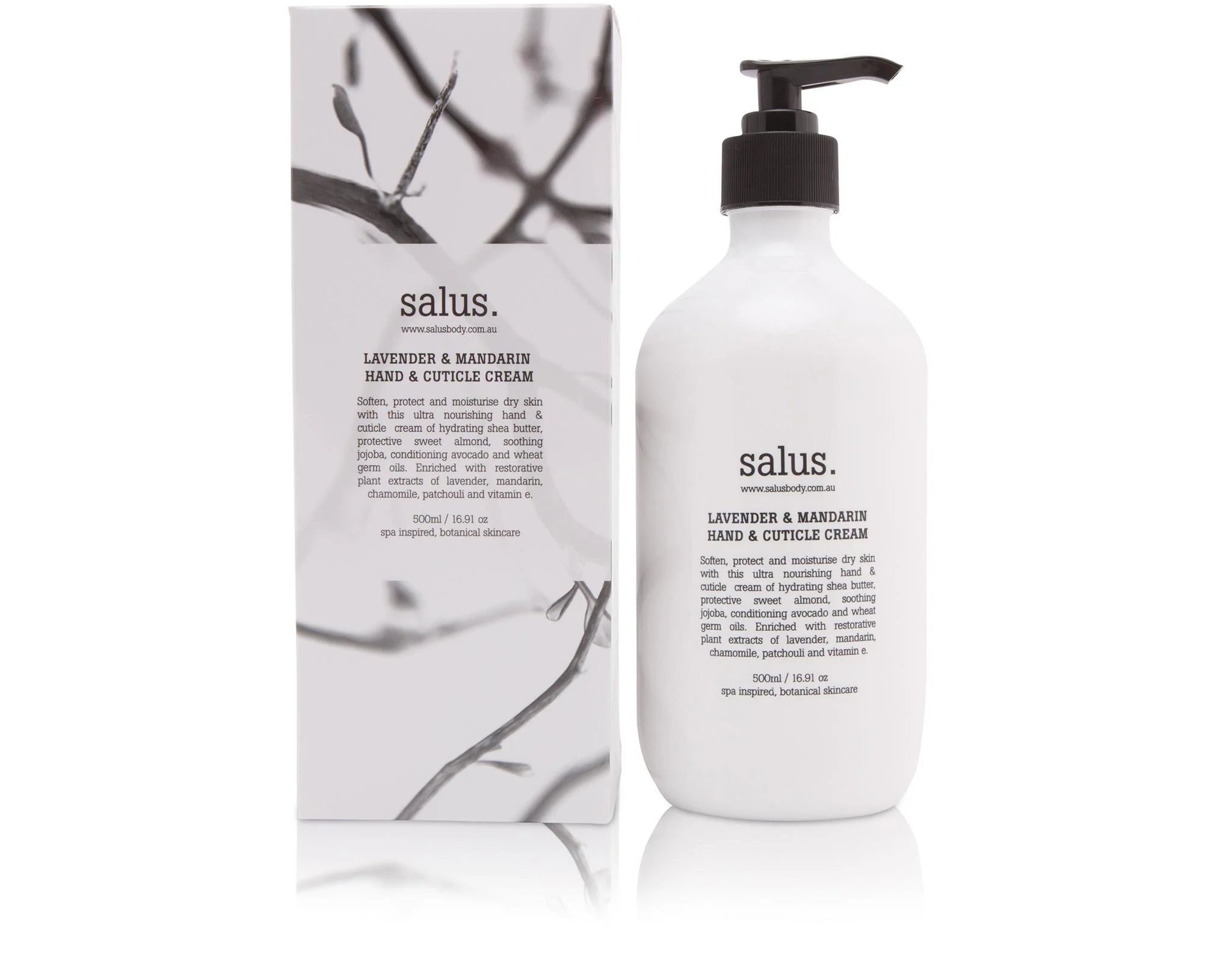 Salus Lavender & Mandarin Hand & Cuticle Cream 500 ML