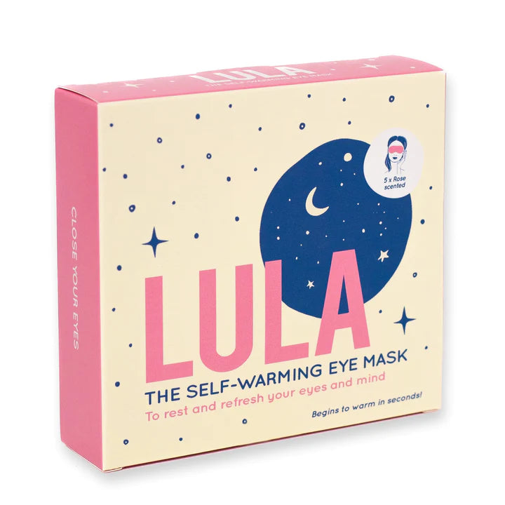 Lula Self-Warming Eye Mask - Rose Scented (5 Pack)