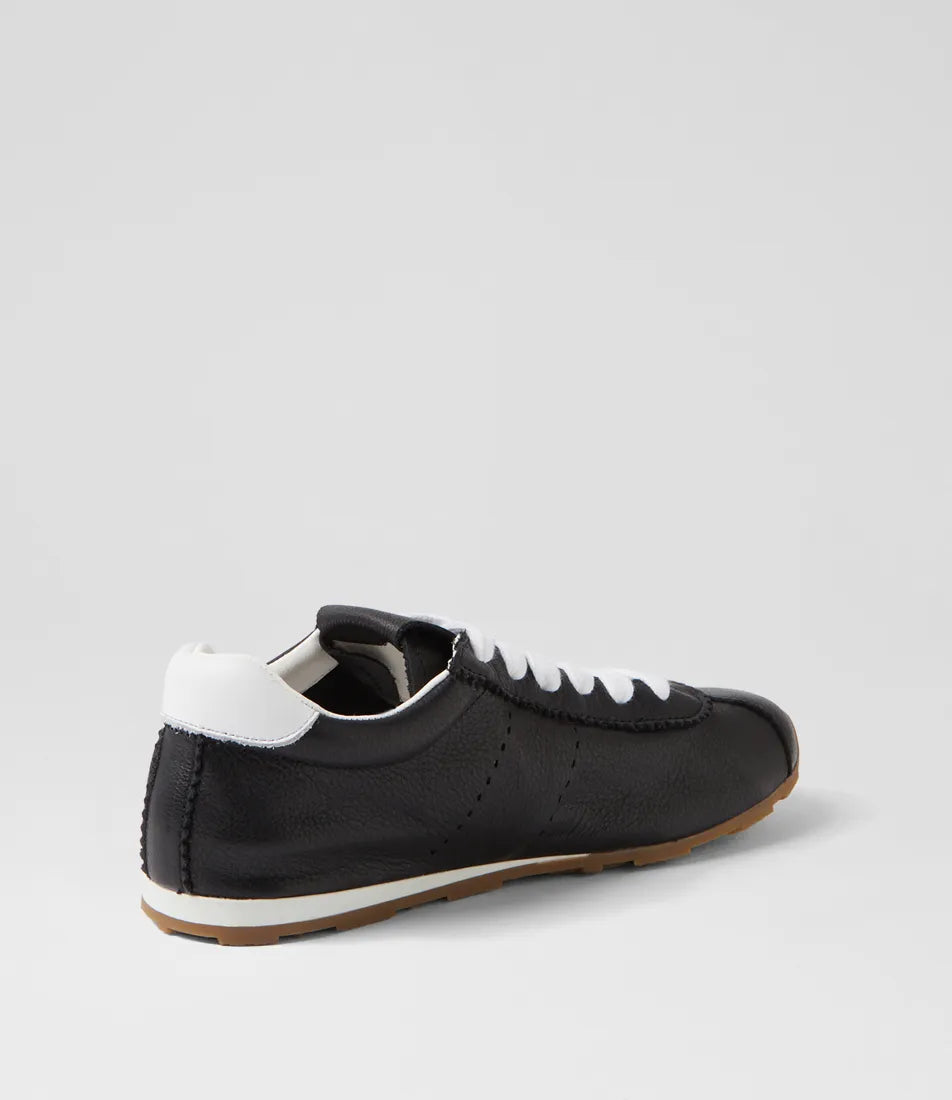 Mollini Mousi Black Leather Sneakers