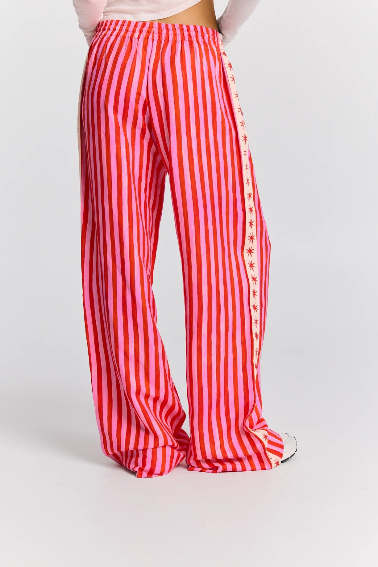 Maku Cherry Ripe Linen Pant