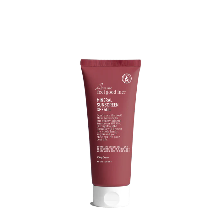 We Are Feel Good Inc Mineral Sunscreen SPF50+ 100g