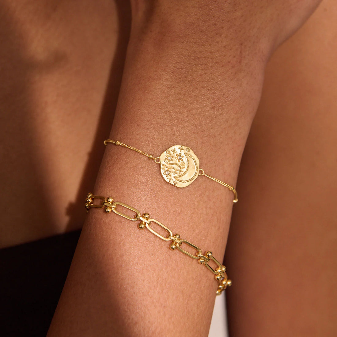 Murkani Connected Night Sky Bracelet 18KT Gold Plated