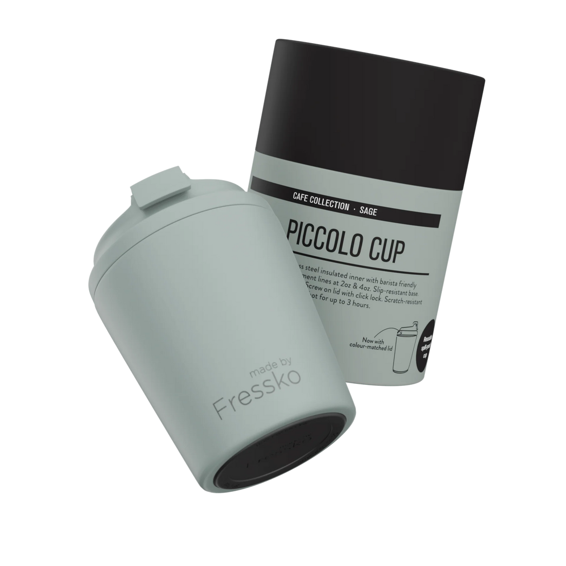 Fressko Piccolo Reusable Cup 4oz Sage