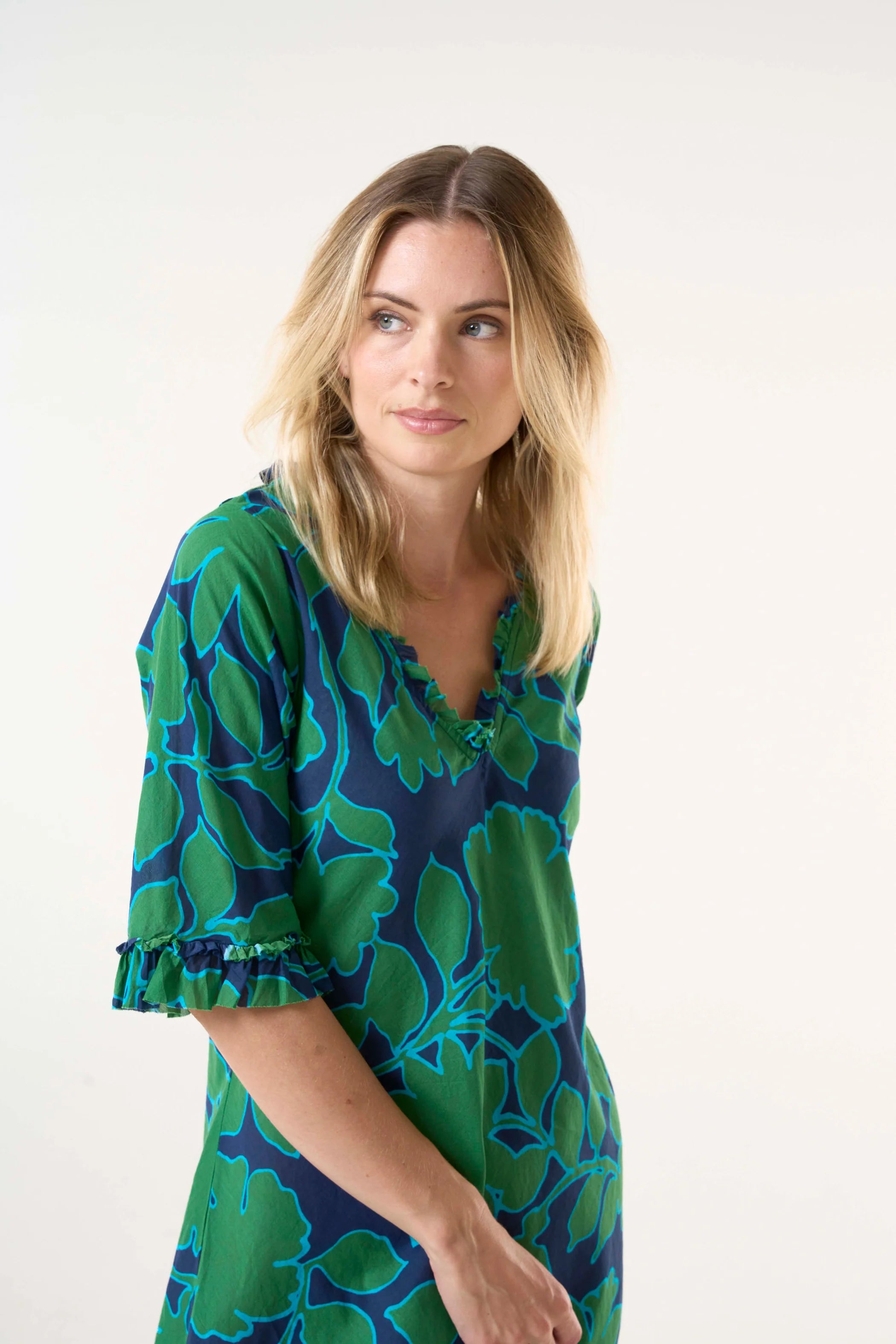 One Season Middy Indi Porto Vecchio Green Cotton