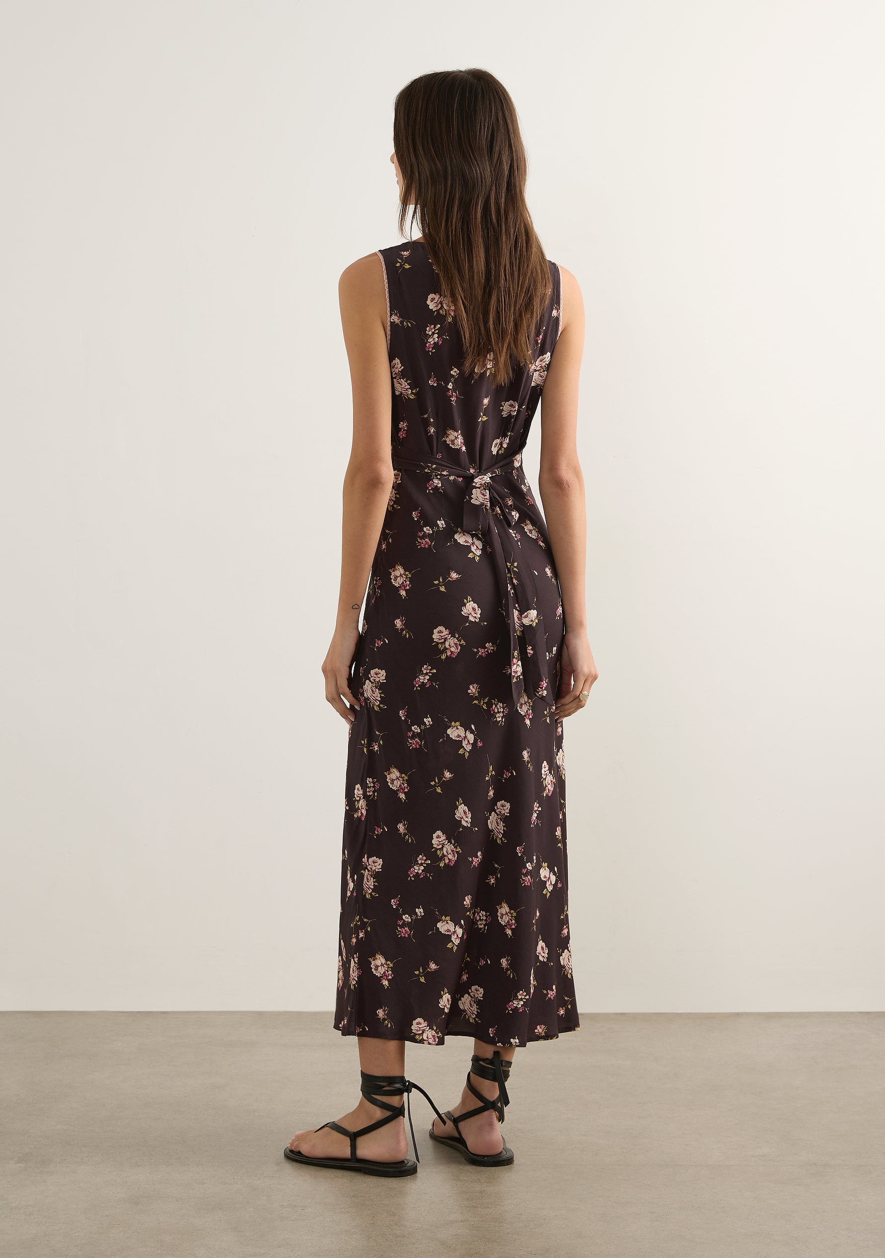 Auguste The Label Darcy Midi Dress Black