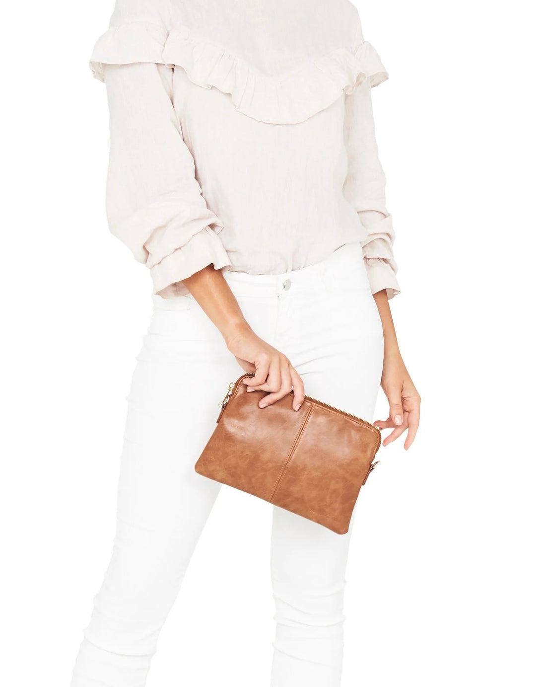 Elms & King Bowery Wallet Tan