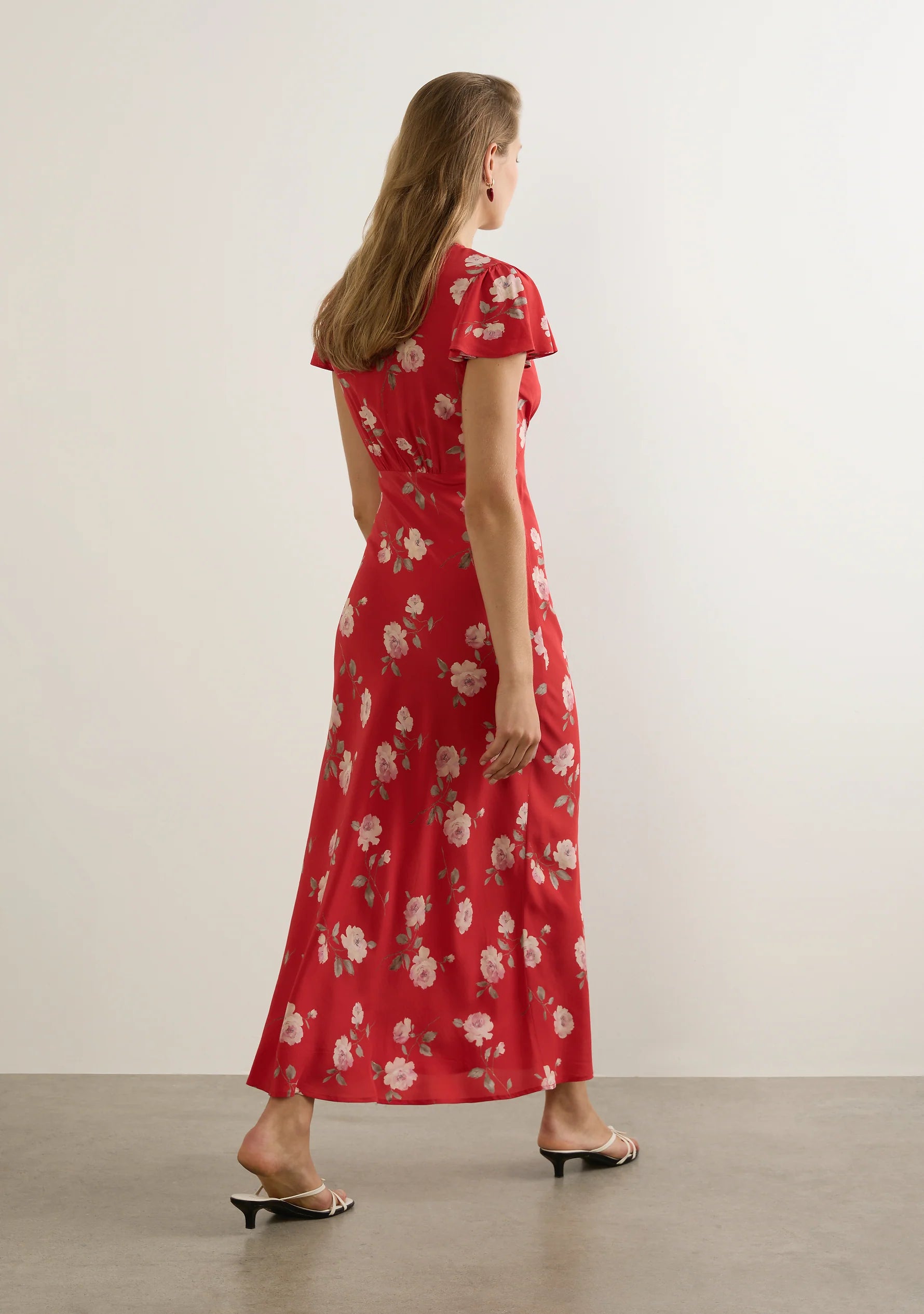 Auguste Marena Midi Dress Red