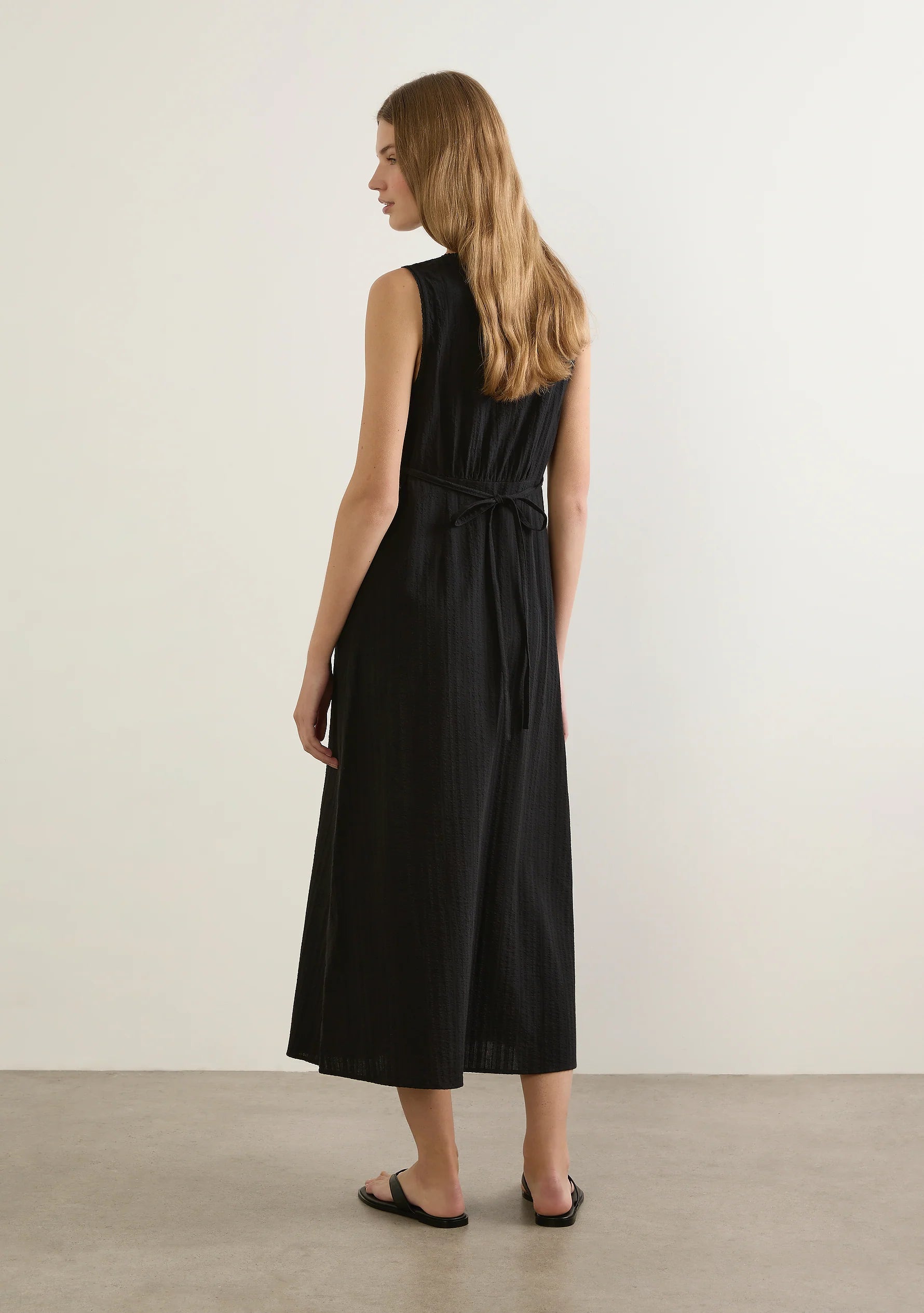 Auguste The Label River Midi Dress Black
