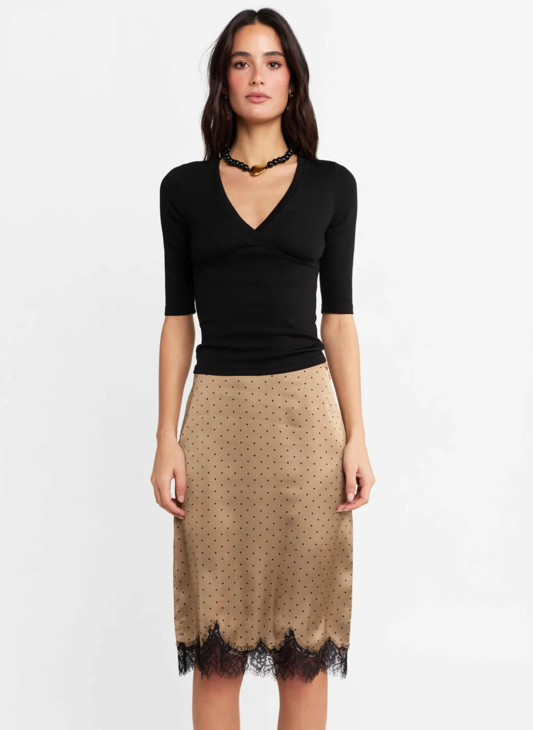 Madison The Label Samira Top Black