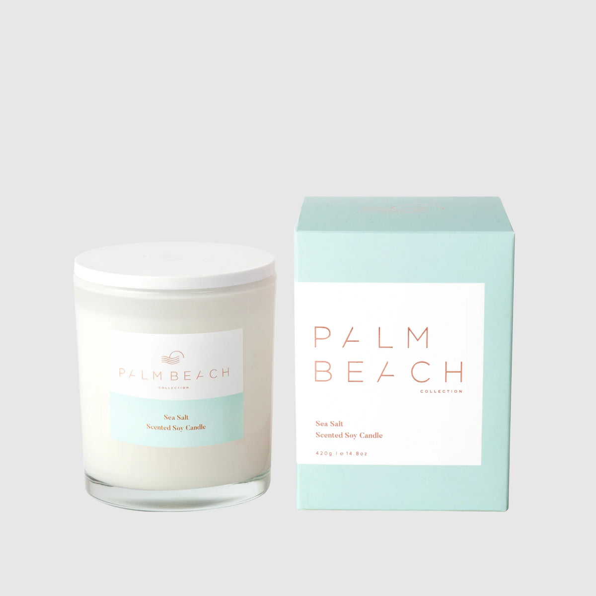Palm Beach Sea Salt Scented Candle 420 gms