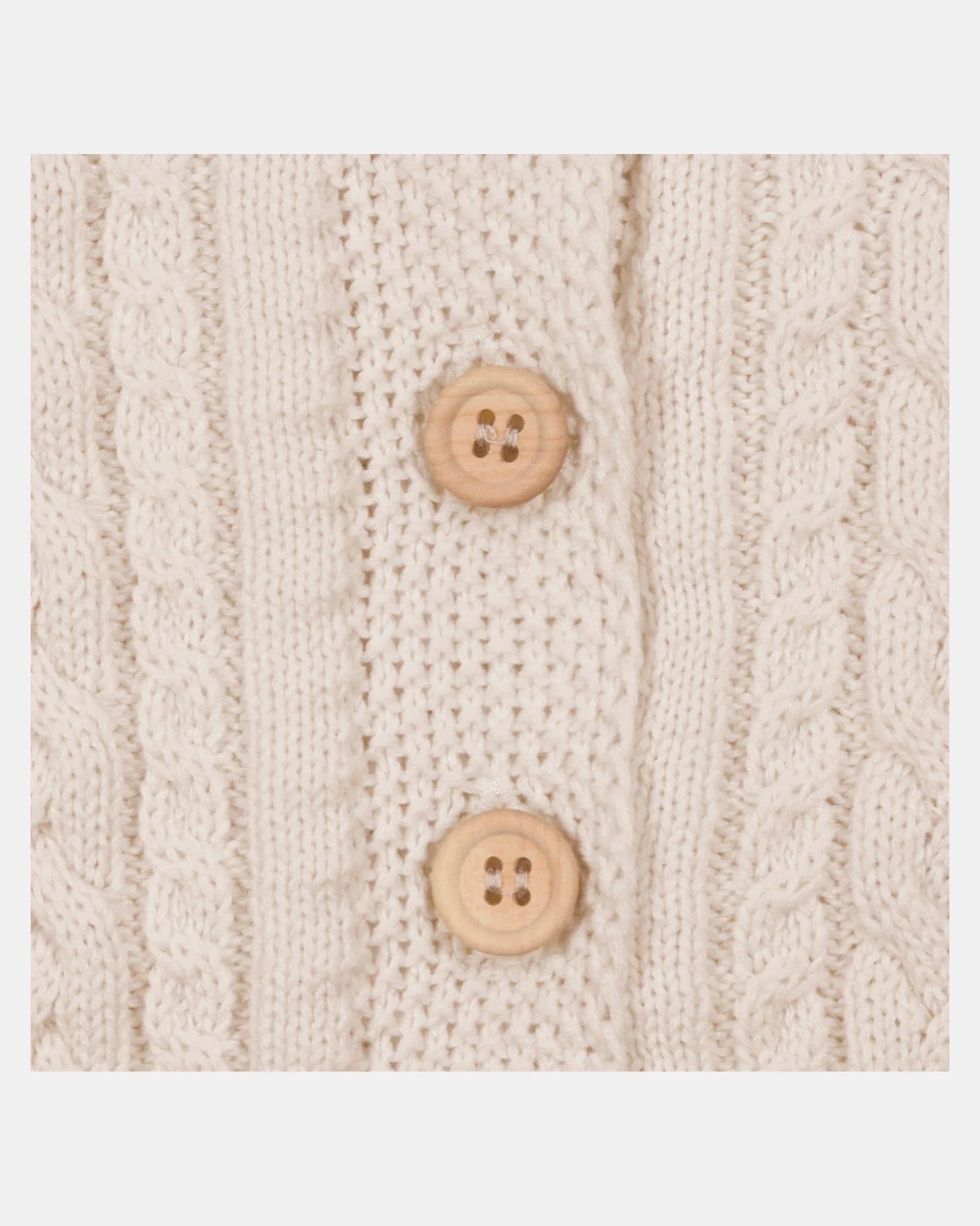 Toshi Organic Cardigan Yummy Oatmeal