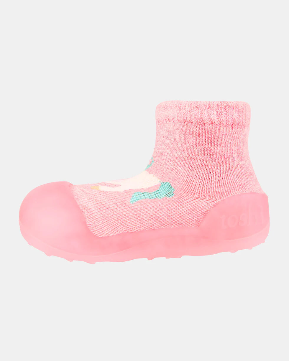 Toshi Organic Hybrid Walking Socks Jacquard/Unicorn