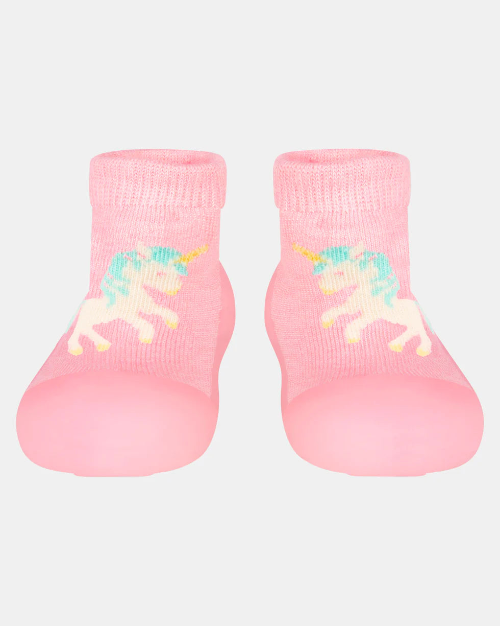 Toshi Organic Hybrid Walking Socks Jacquard/Unicorn