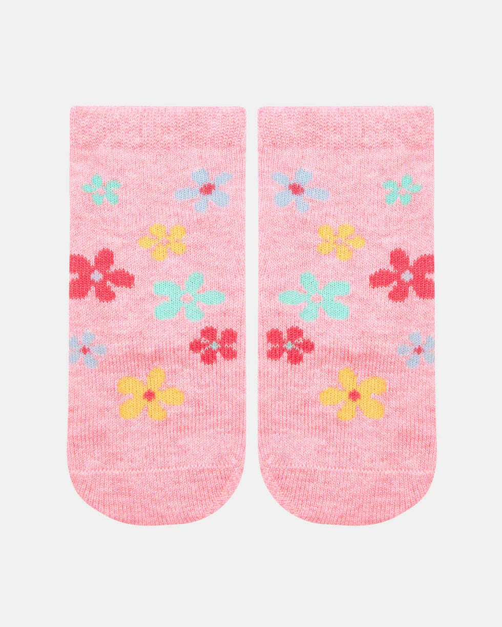 Toshi Organic Socks Ankle Jacquard/Daisy