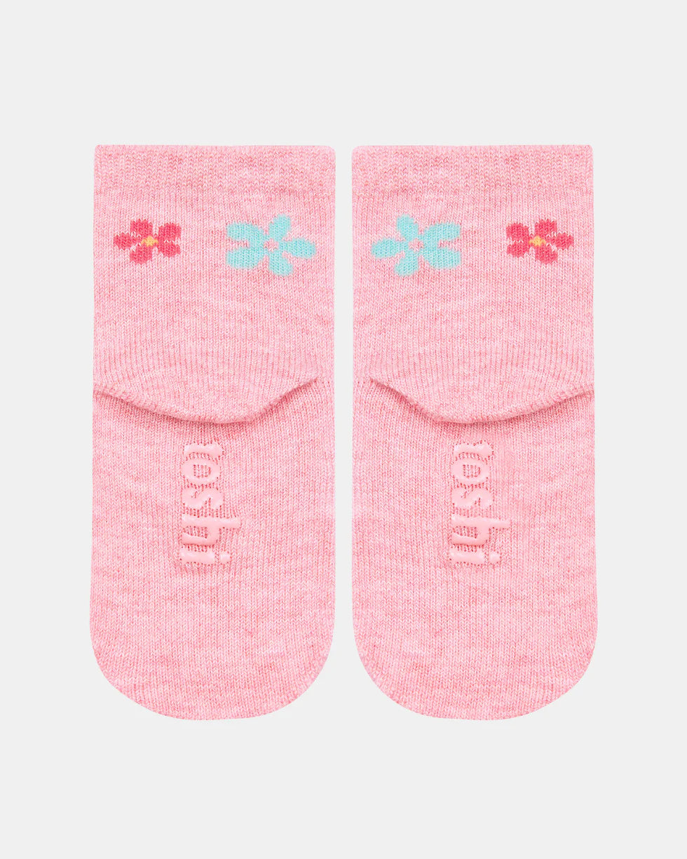 Toshi Organic Socks Ankle Jacquard/Daisy