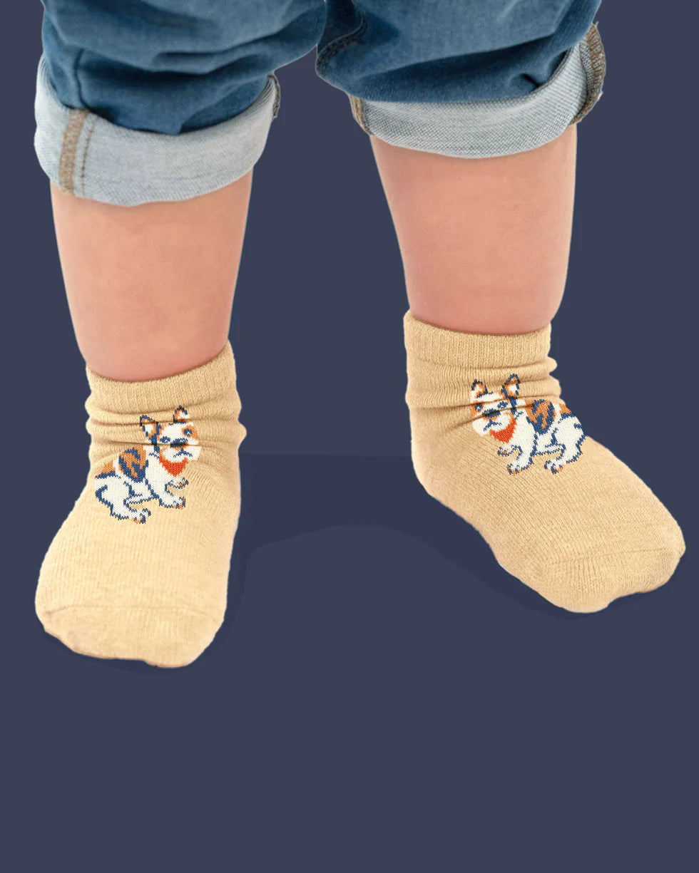 Toshi Organic Socks Ankle Jacquard/Frenchie
