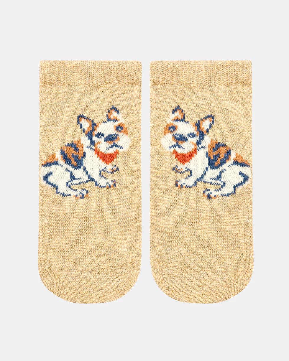 Toshi Organic Socks Ankle Jacquard/Frenchie