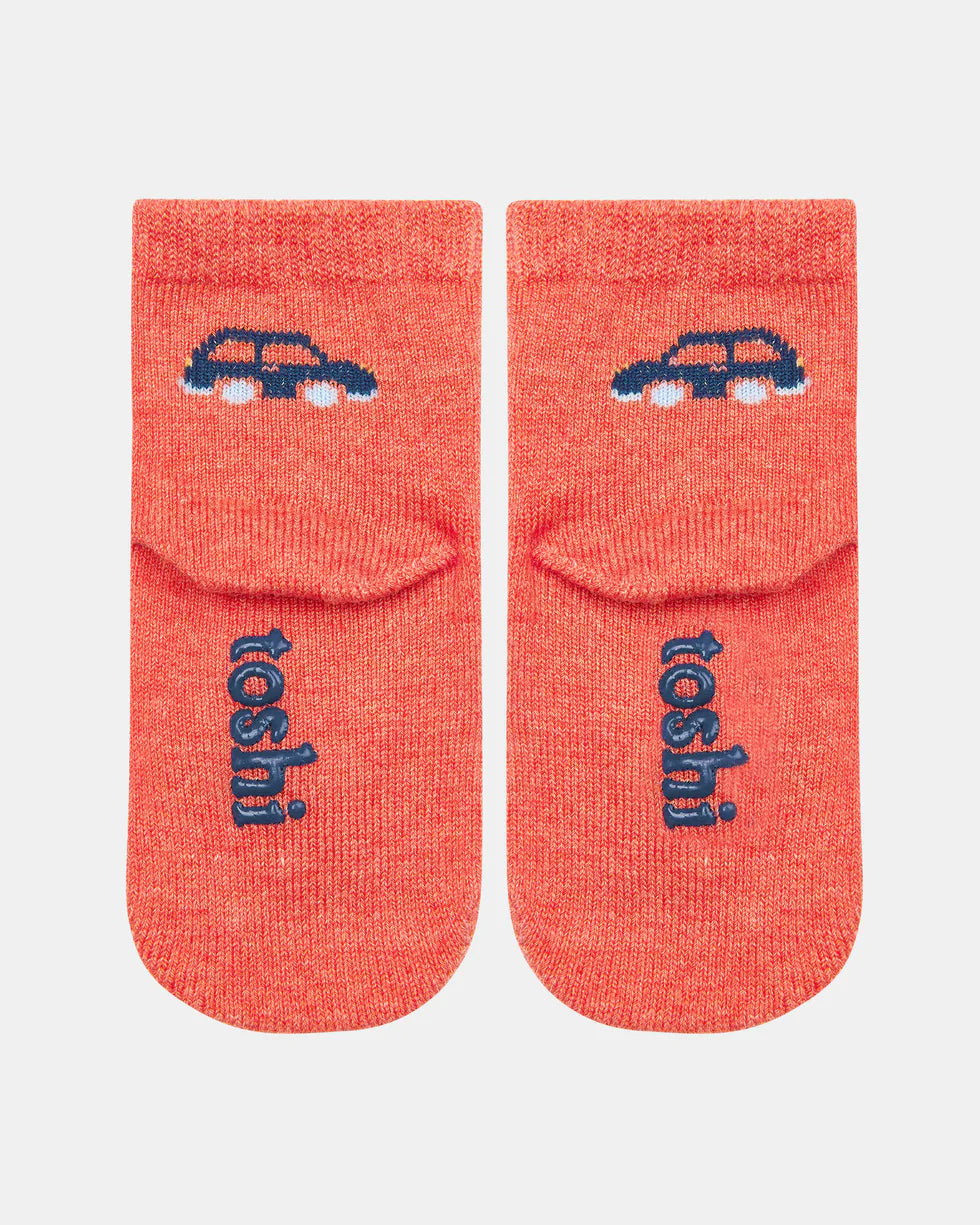 Toshi Organic Socks Ankle Jacquard/Racer