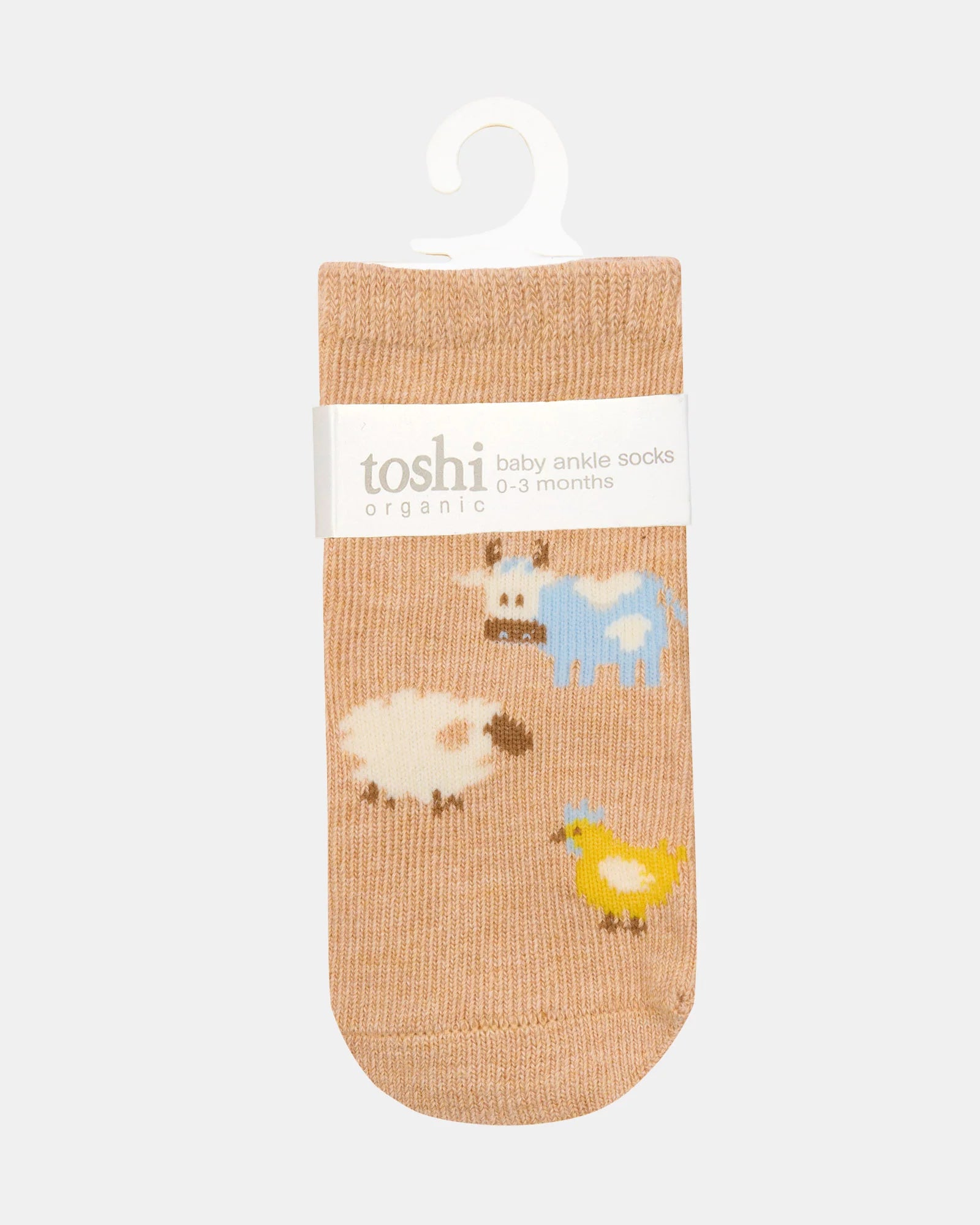 Toshi Organic Blend Socks Jacquard Farm Buddies
