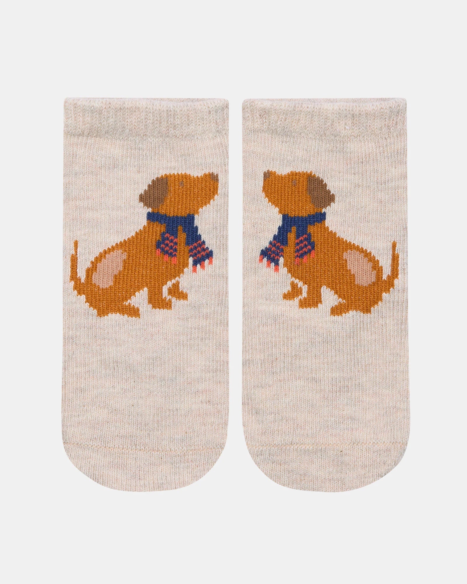 Toshi Organic Blend Socks Jacquard Puppy Dog
