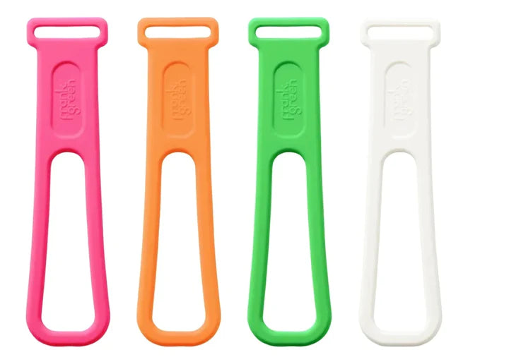 Frank Green Reusable Strap Pack Cloud, Neon Orange, Neon Green, Neon Pink