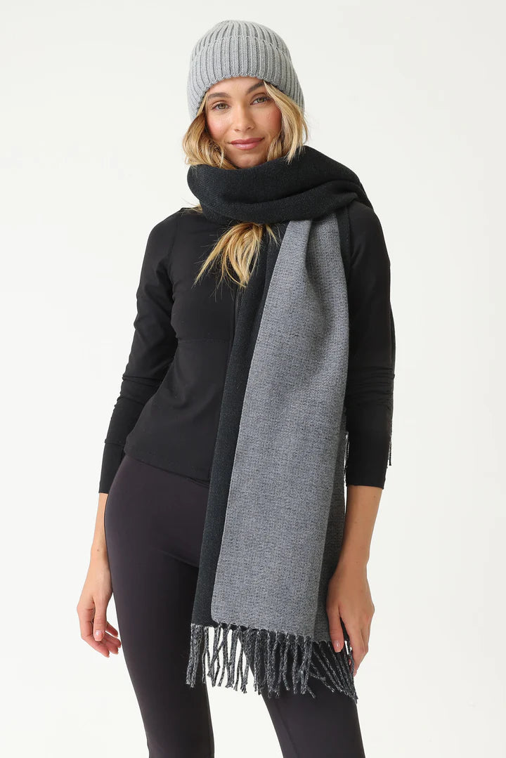 Morgan & Taylor Mia Wool Blend Beanie in Grey