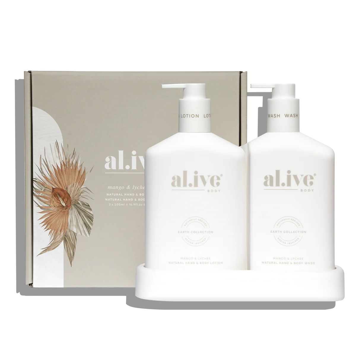 AL.IVE Body Wash & Body Bathroom Duo Mango & Lychee