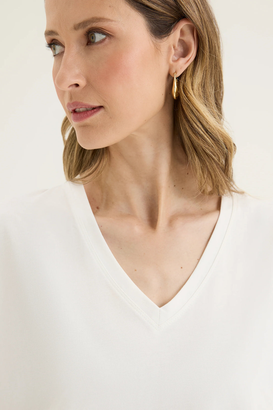 Yarra Trail Glass Tee Ecru