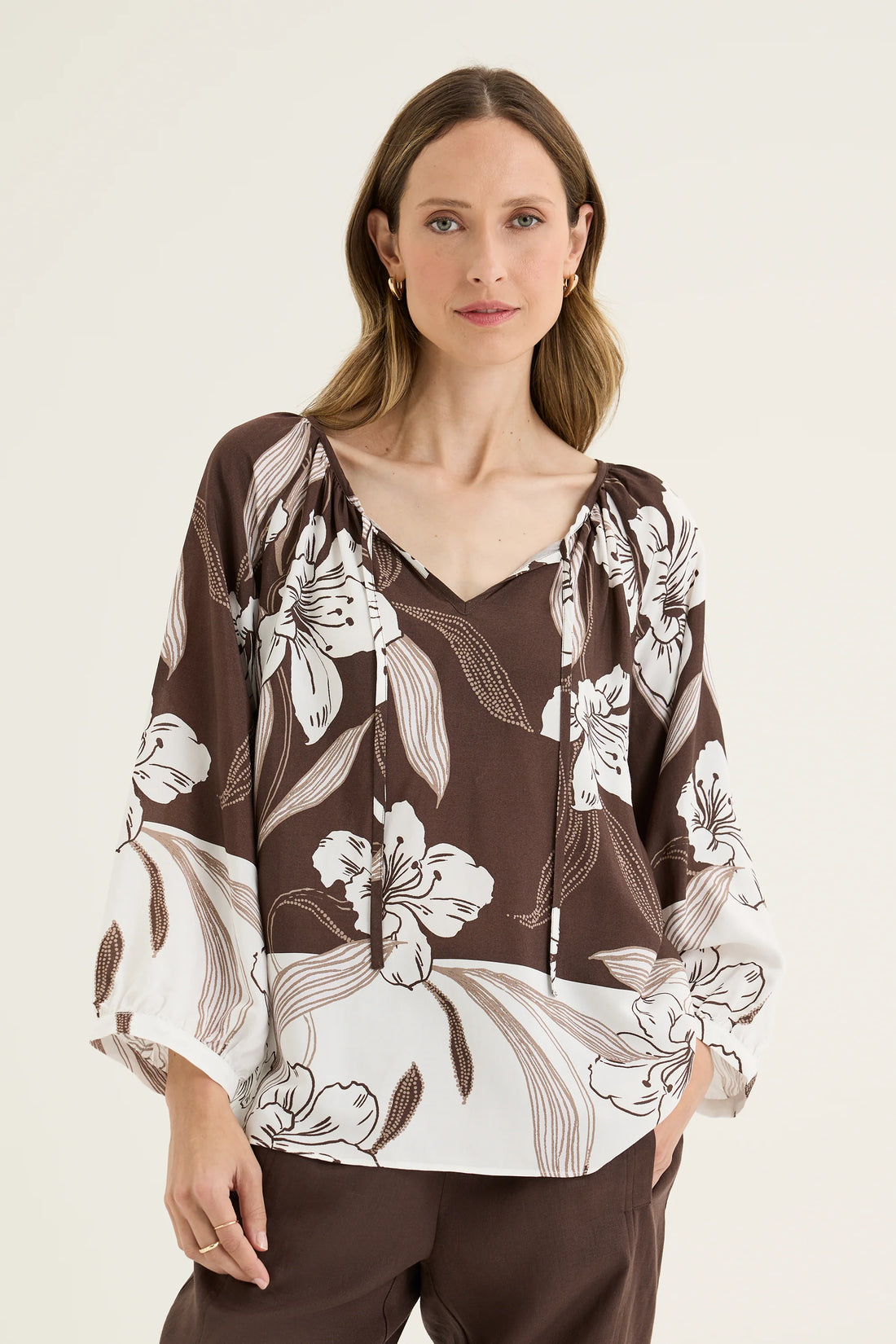 Yarra Trail Fiore Blouse