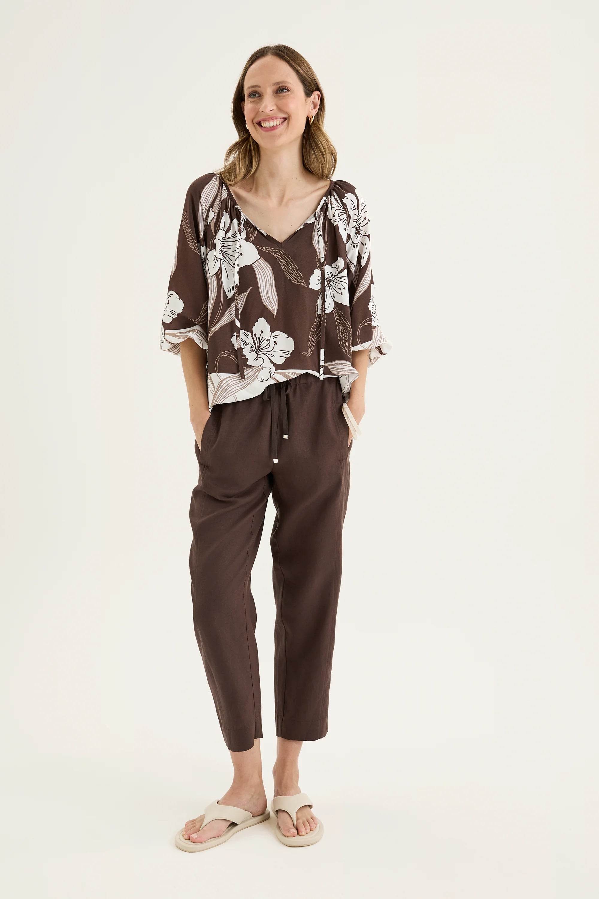 Yarra Trail Fiore Blouse