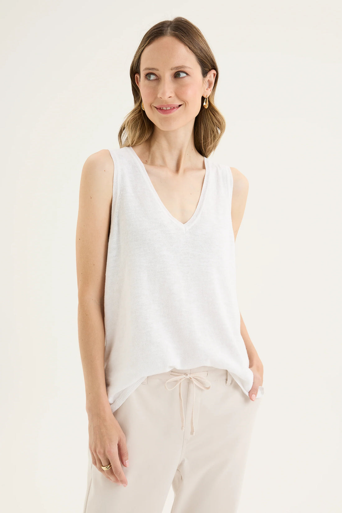 Yarra Trail Blaze Knit White