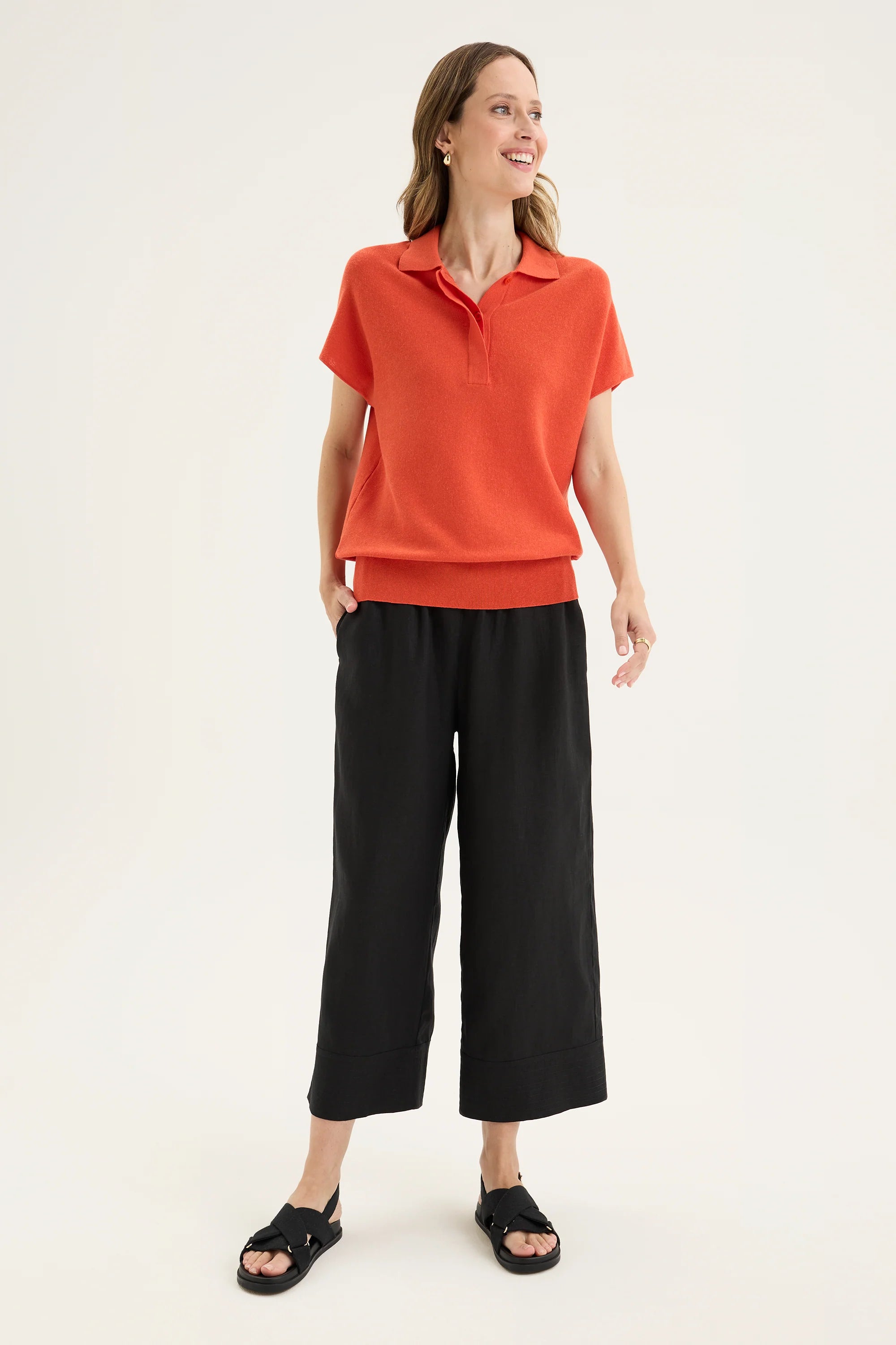 Yarra Trail Dune Knit Volcanic