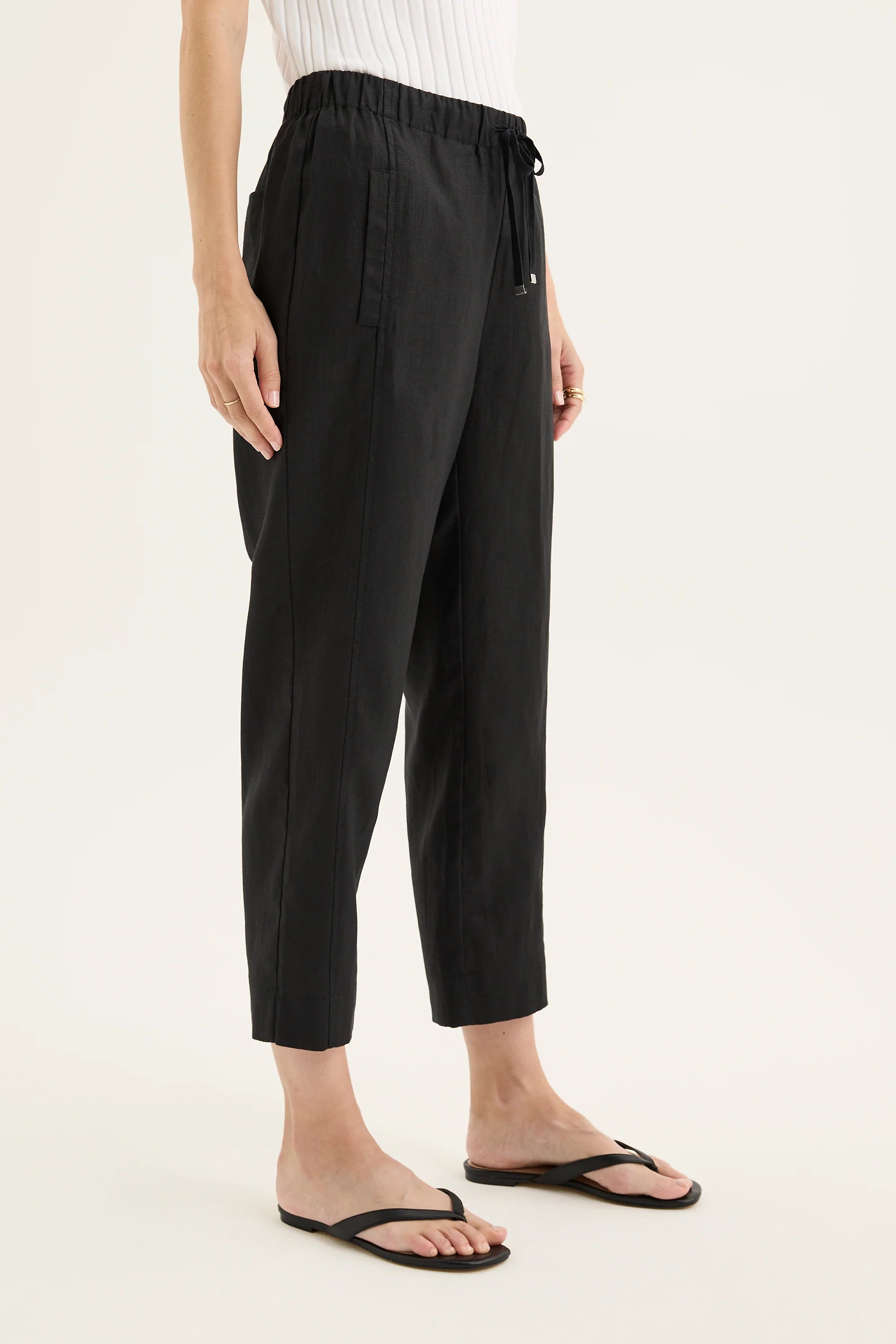 Yarra Trail Tirari Slim Pant Black