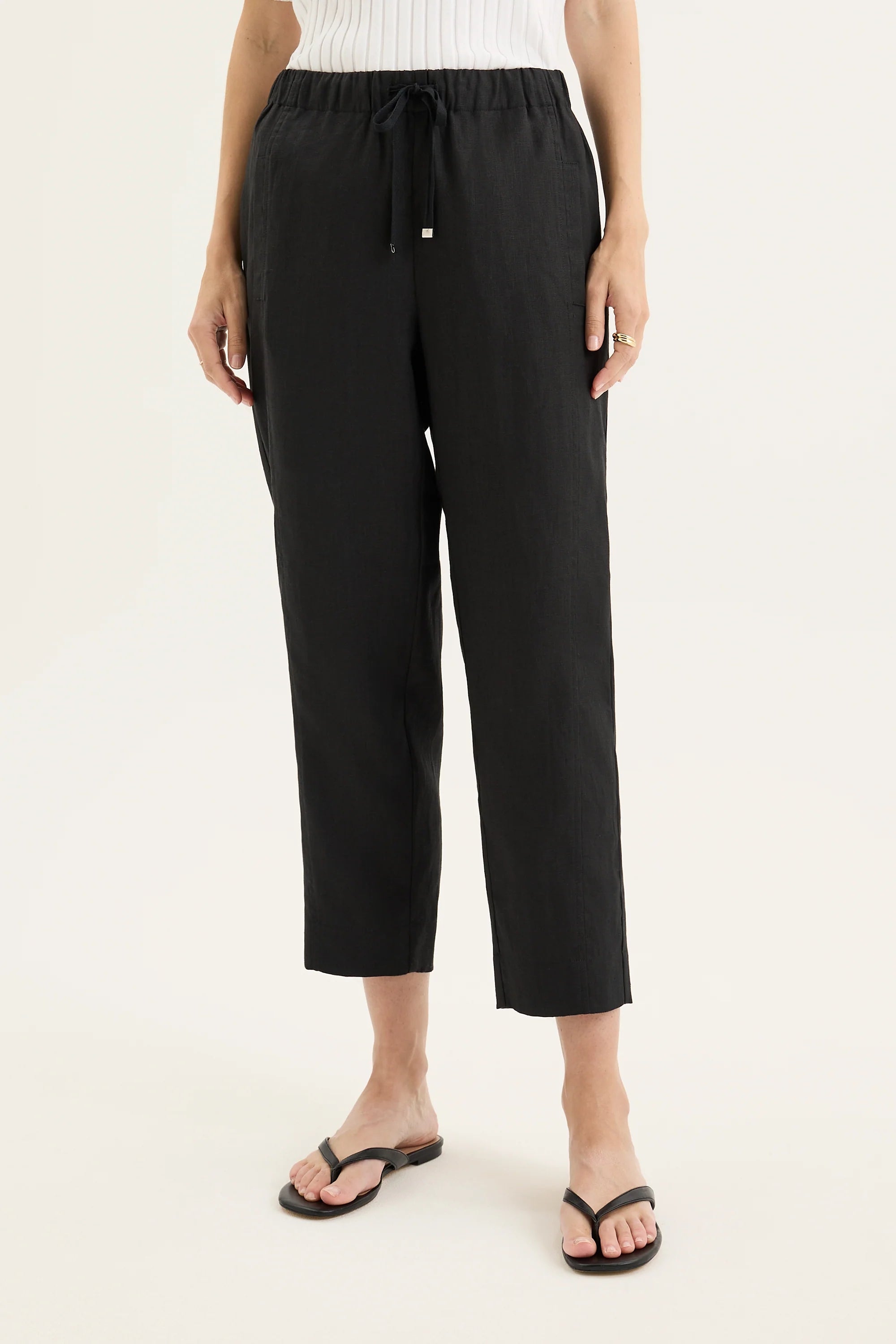 Yarra Trail Tirari Slim Pant Black