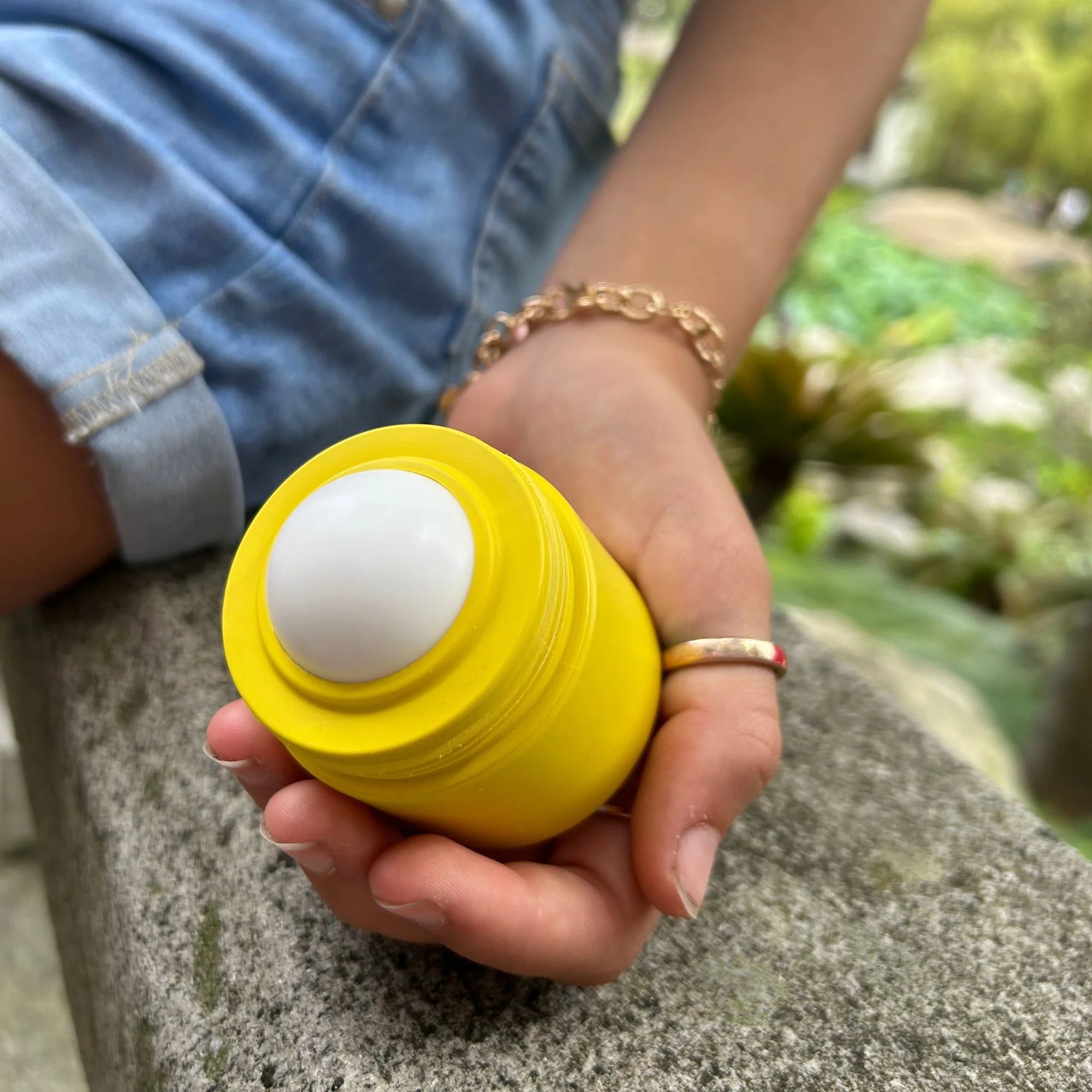 Solmates Refillable Roll-On Applicator 50ml Yellow
