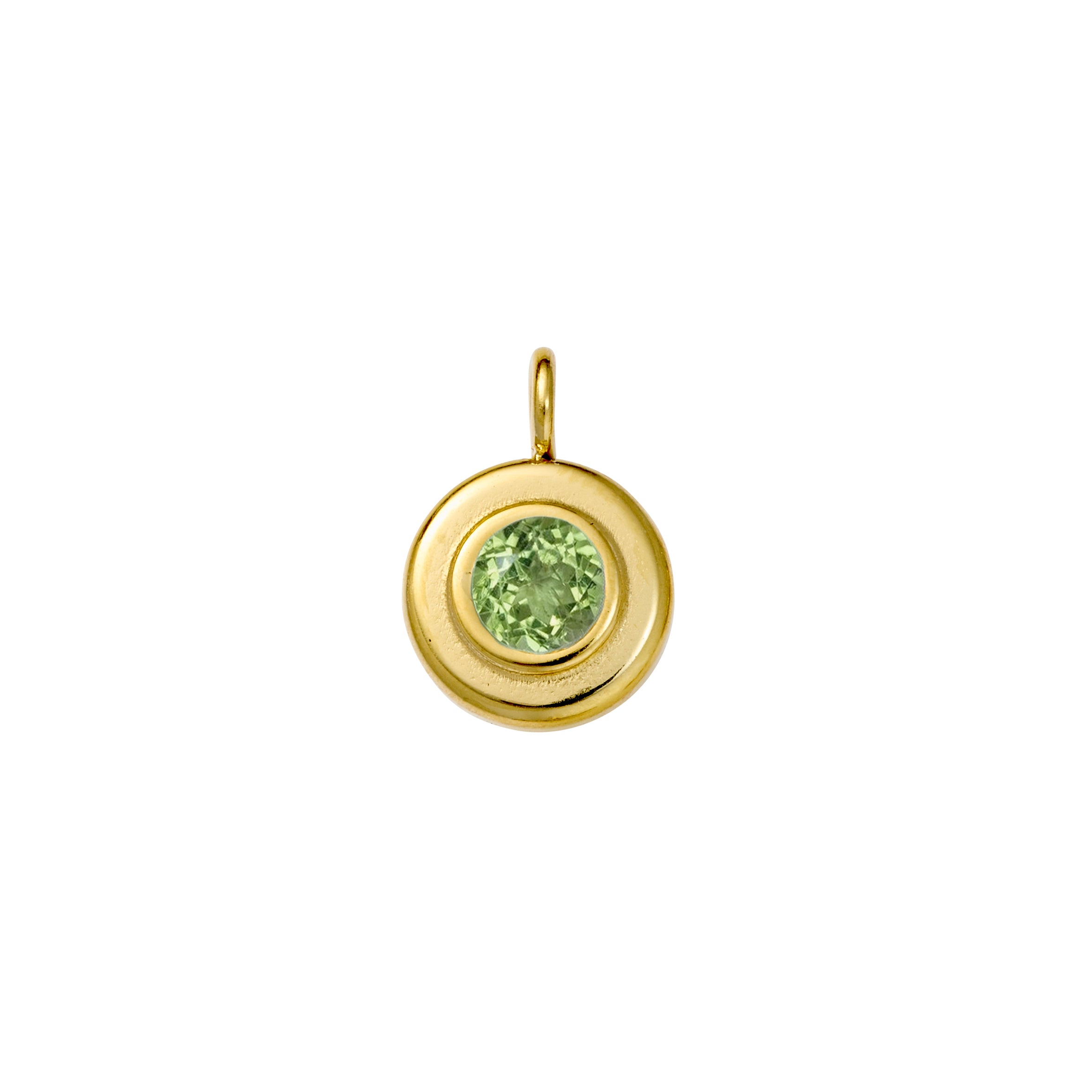 Seren stainless steel gold plated charm 33