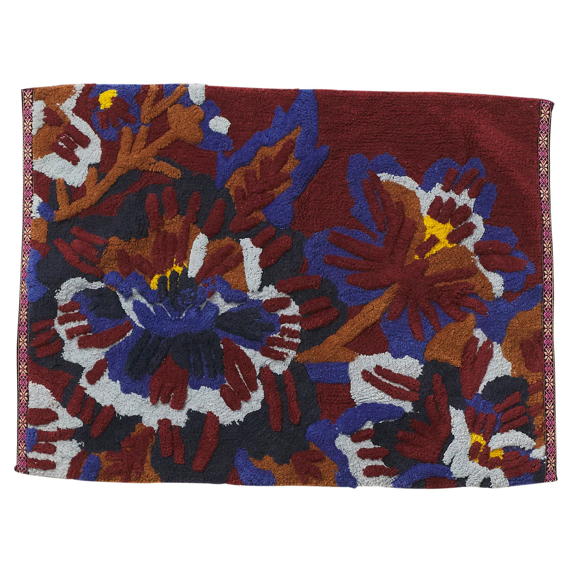 Sage x Clare Eliza Bath Mat Rosewood