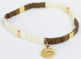 Love Bracelet Bronze Gold Cream