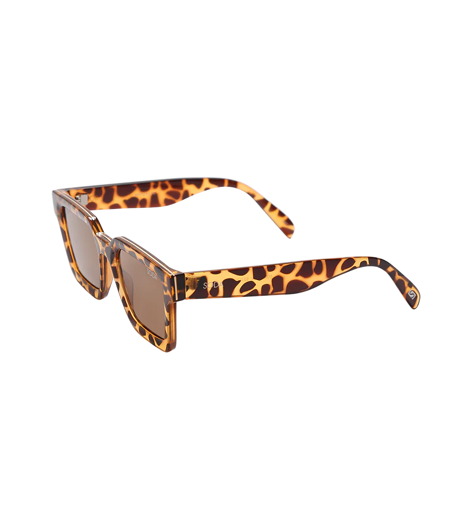 Soda Shades Brooklyn Tort w/Brown Lenses