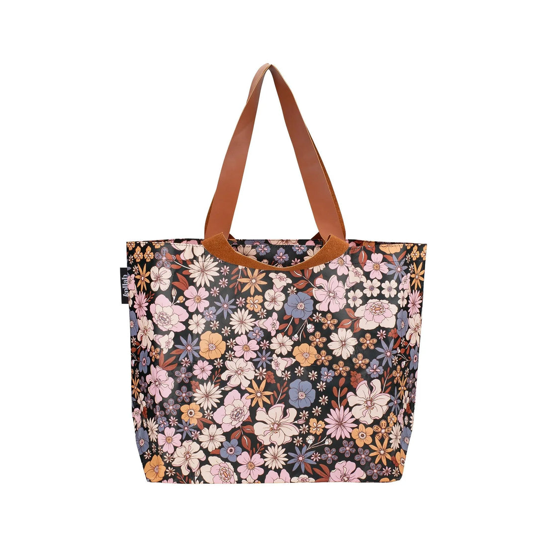 Kollab Shopper Tote Lilac Fields