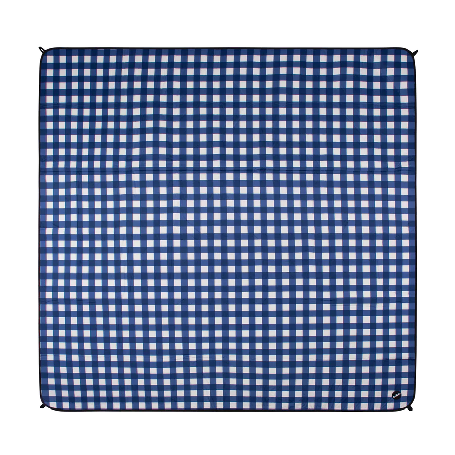 Kollab Picnic Mat Blue Check