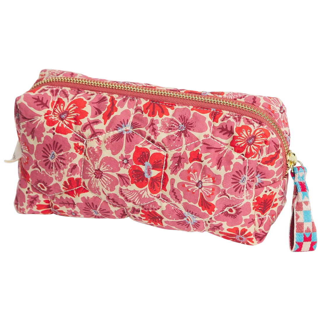 Sage x Clare Magnolia Travel Pouch Poppy