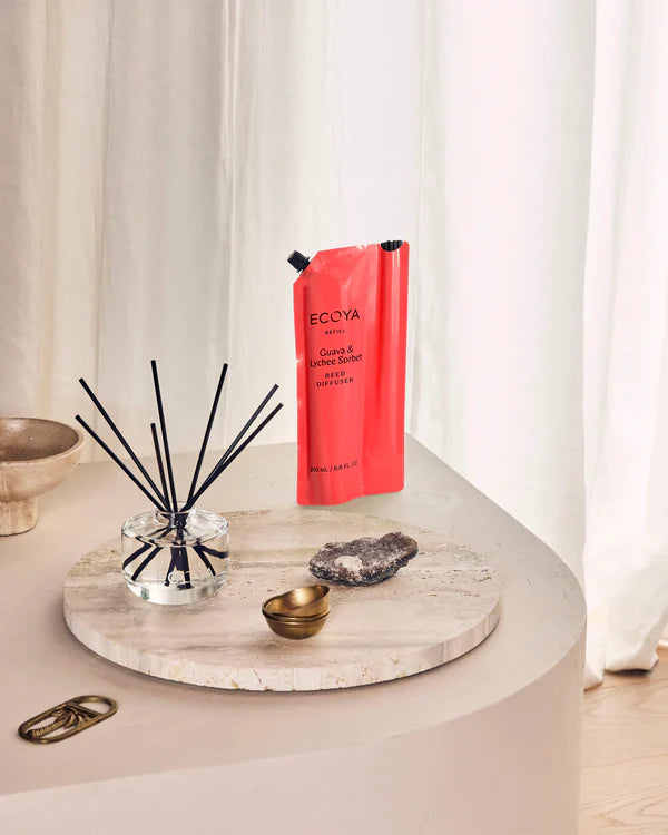 Ecoya Guava & Lychee Sorbet Diffuser Refill