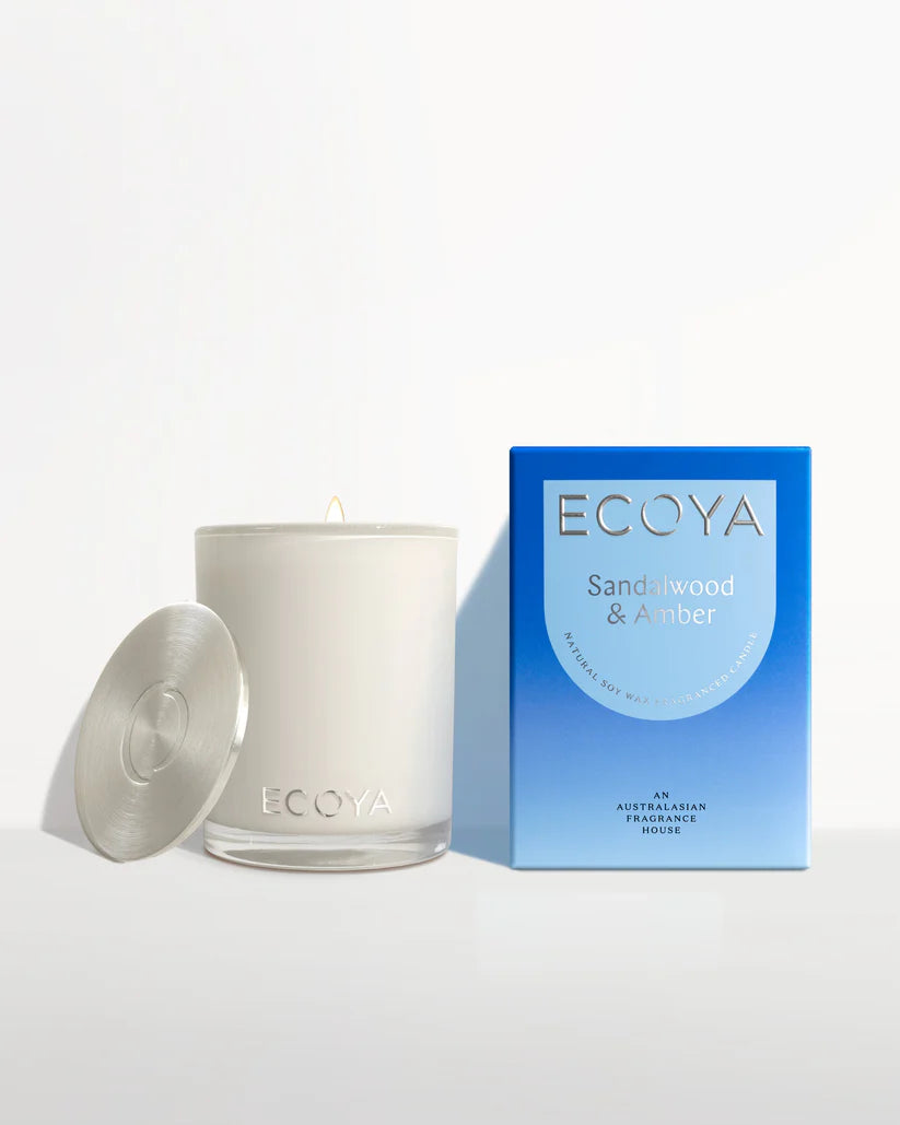Ecoya Madison Candle Sandalwood & Amber
