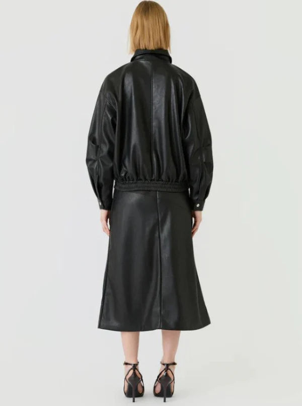 Esmaee Clea Midi Skirt Black