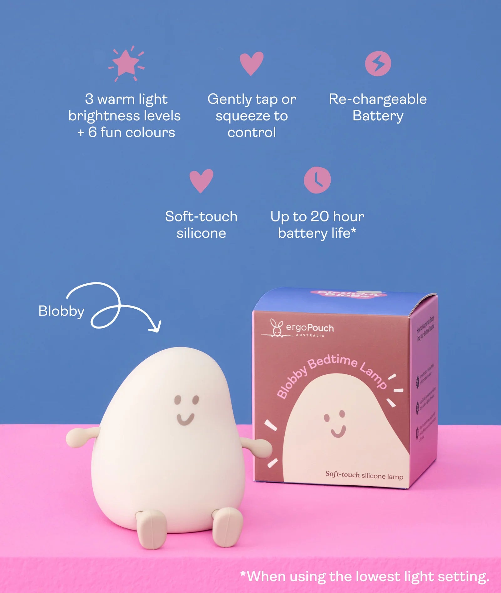 ErgoPouch Blobby Bedtime Lamp